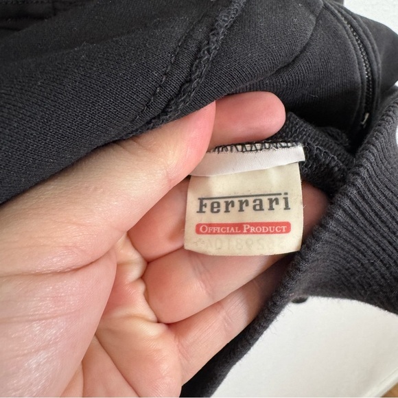 Puma Ferrari Black Full Zip Jacket Size Small - Picture 6 of 6